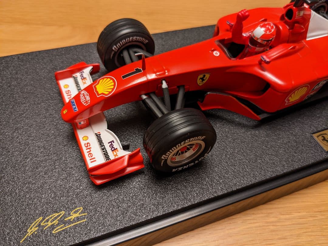 ■限定品■HotWheels Ferrari F2001 シューマッハ