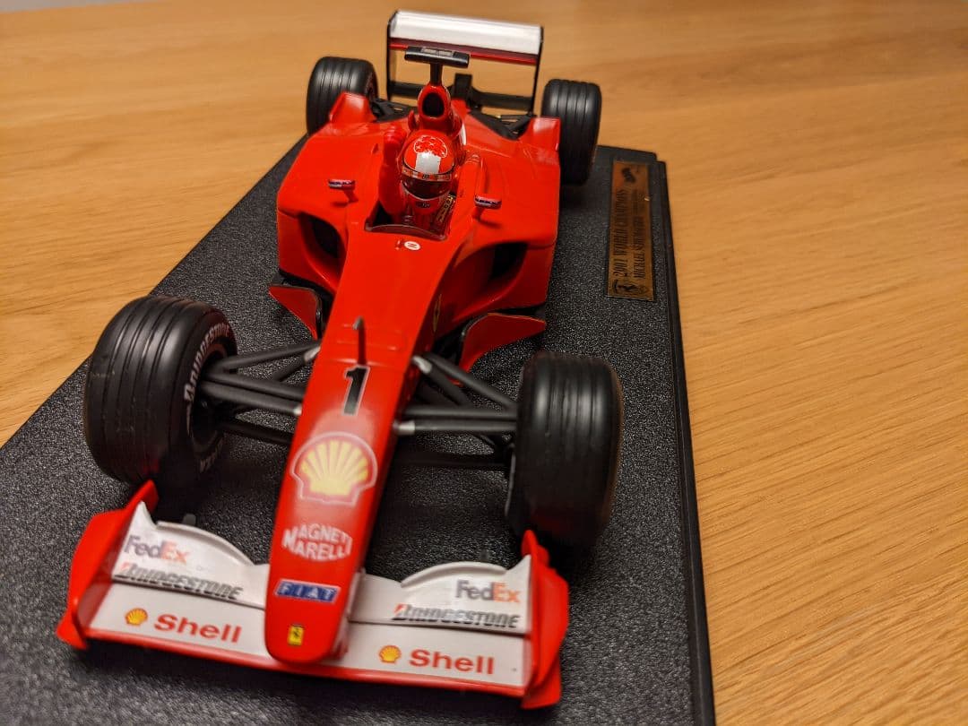 ■限定品■HotWheels Ferrari F2001 シューマッハ