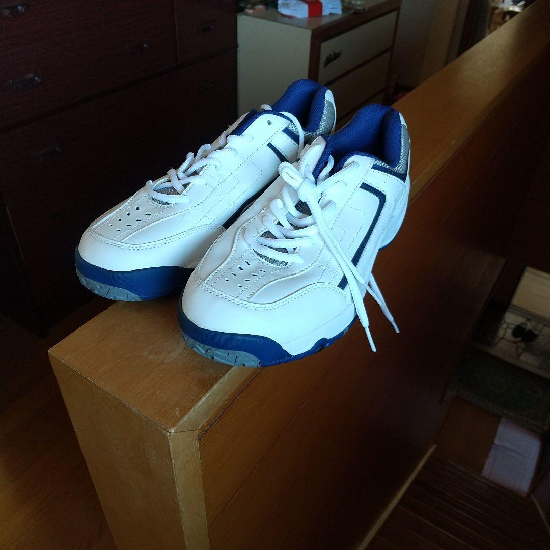 ホワイト/ネイビー 　スポーツシューズ