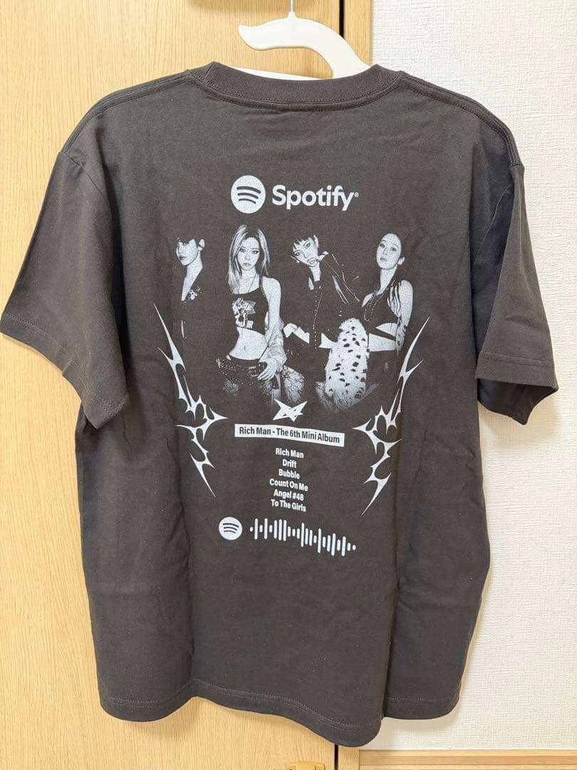 aespa×Spotify 抽選50名限定 非売品 Tシャツ 新品M