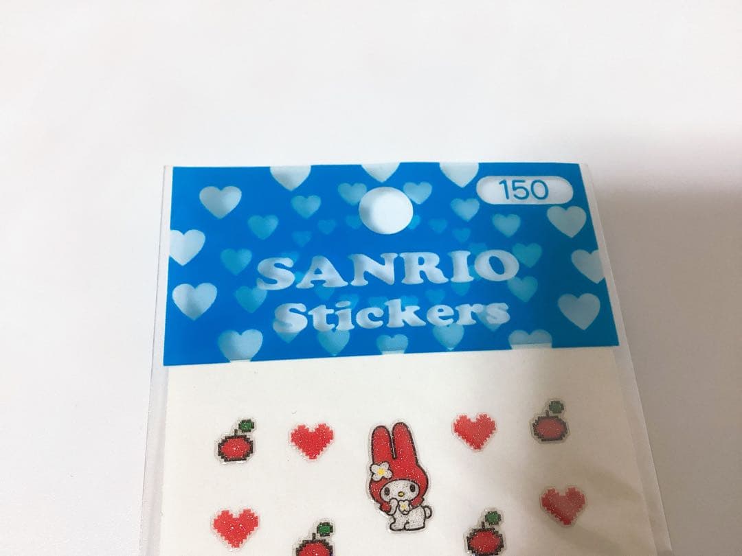 平成レトロ サンリオ ❤︎マイメロ❤︎ ❤︎キキララ❤︎ エンボスラメシール 5枚セット