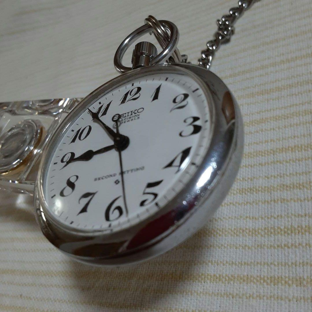 SEIKO PRECISION 21 JEWELS 懐中時計1981年精工舎諏訪