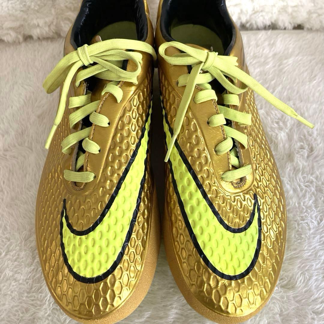 【希少】Nike ナイキ ハイパーヴェノム ネイマール愛用 ゴールドスパイク