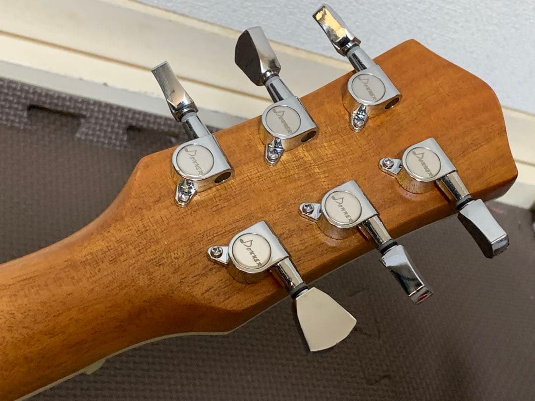 Donner エレキギター レスポール タイプ DL-124 黒