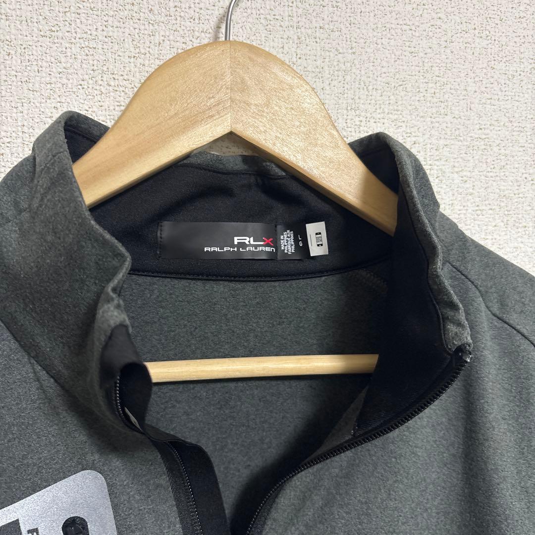 RLX　ラルフローレン　ハーフジップ　シャツ　長袖　ゴルフ　メンズ　L