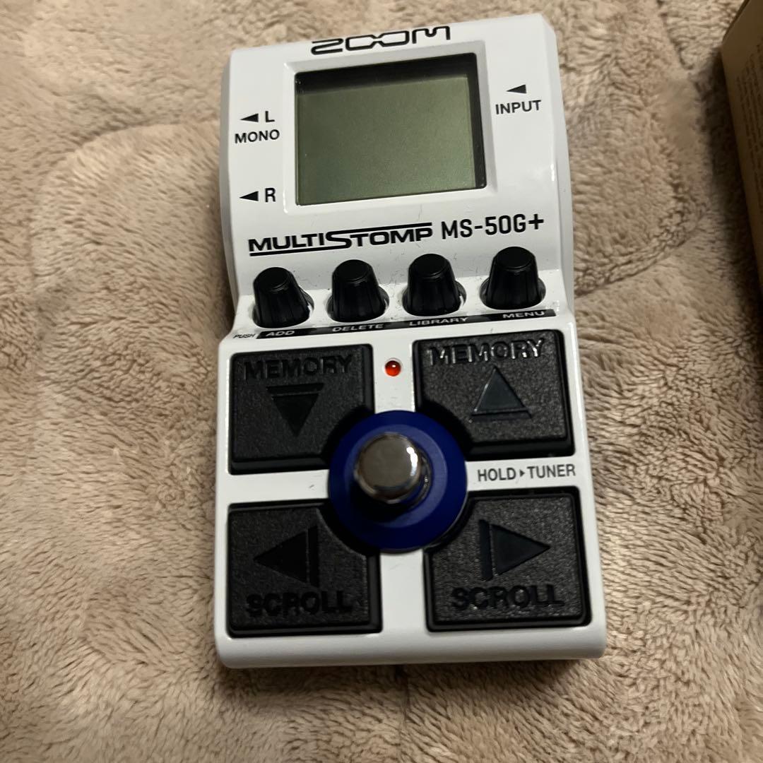 ZOOM MS-50G+ アダプター付き