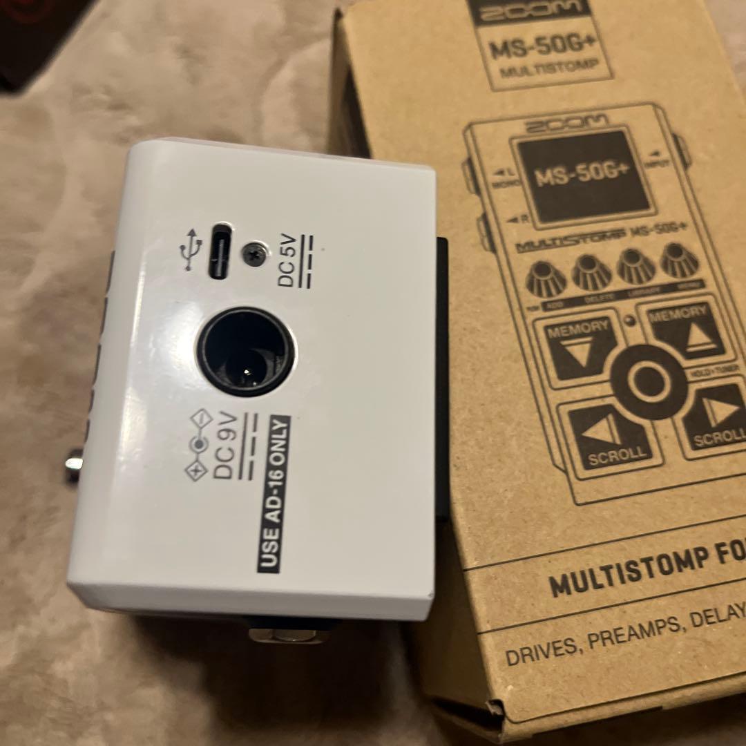 ZOOM MS-50G+ アダプター付き