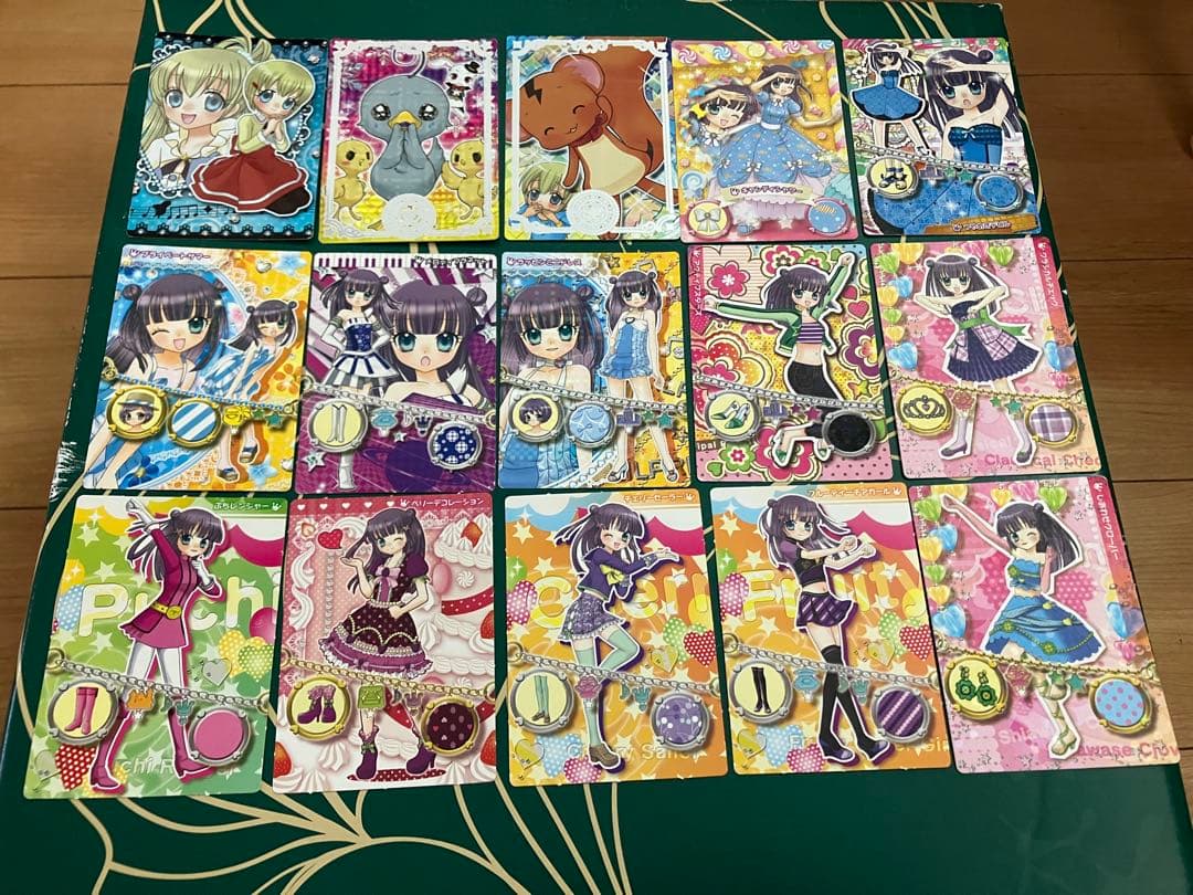 リルぷりっ ゆびぷるひめチェン！ カード 色々62枚セット カードケース付き