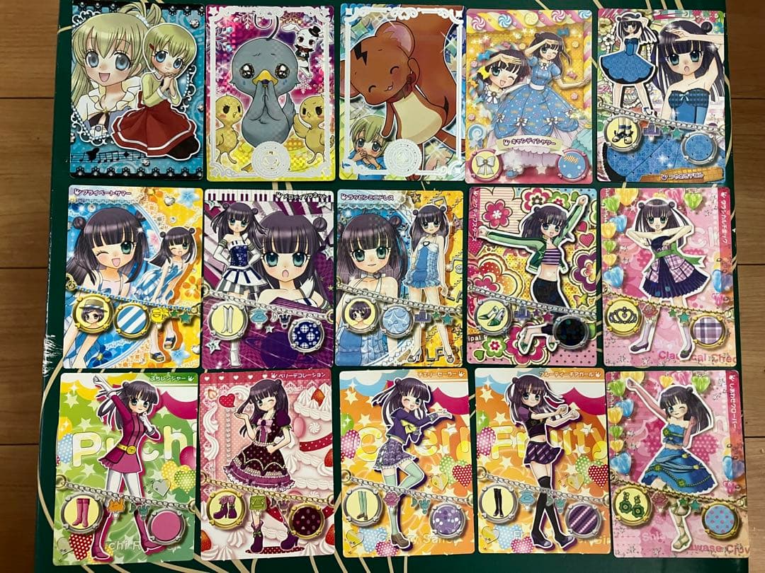リルぷりっ ゆびぷるひめチェン！ カード 色々62枚セット カードケース付き