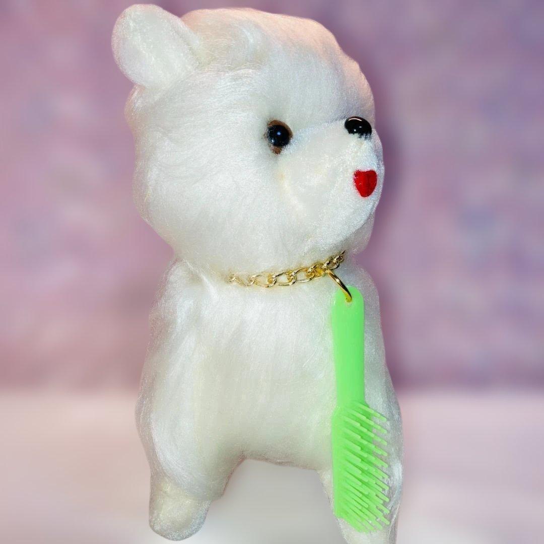 （レア）お手入れワンちゃん ぬいぐるみ 昭和レトロ デッドストック品 dog 犬