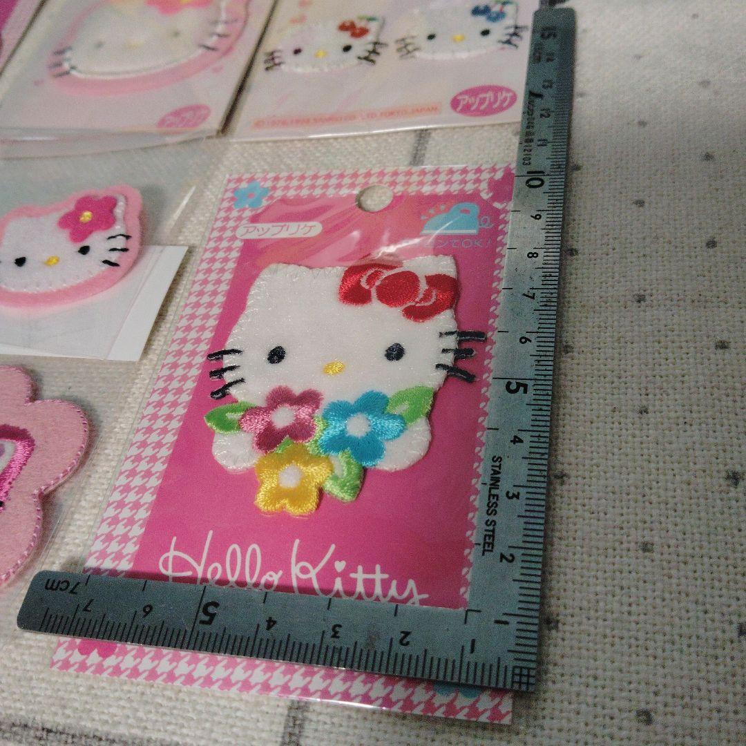 キティ　アップリケ　ワッペン　レトロ　ヴィンテージ　刺繍　まとめ