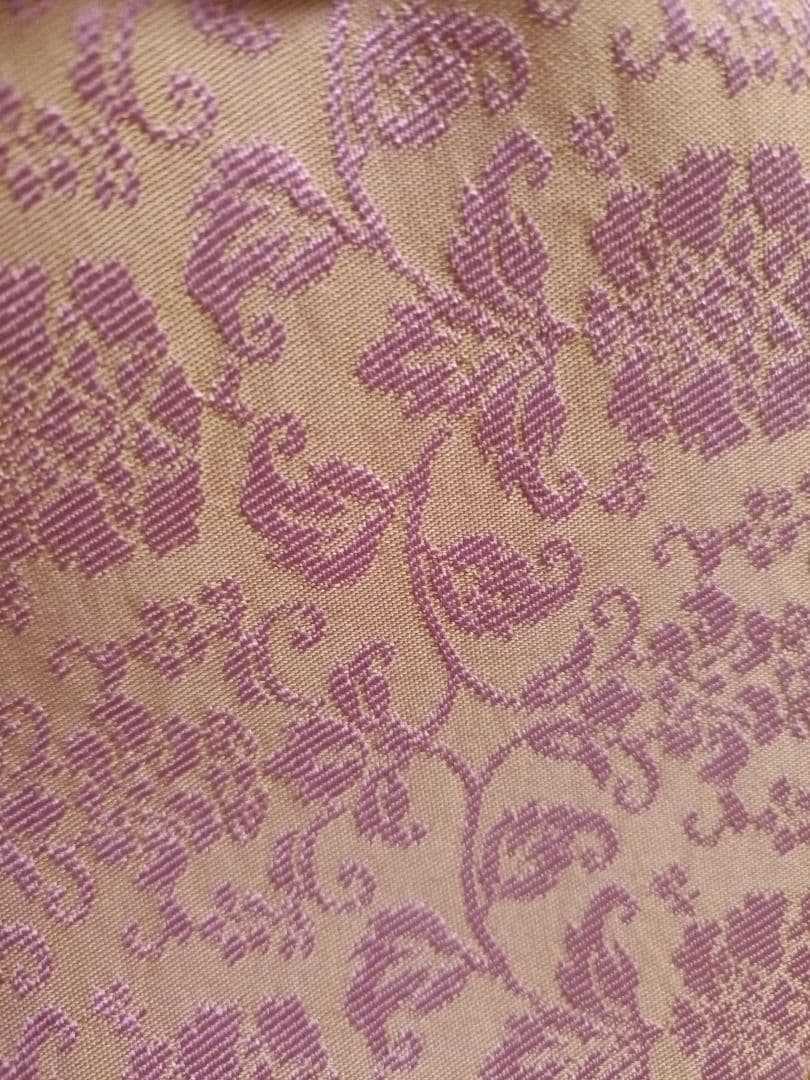 ①銀座高田製　有職織物 茶道用古帛紗　木箱入り