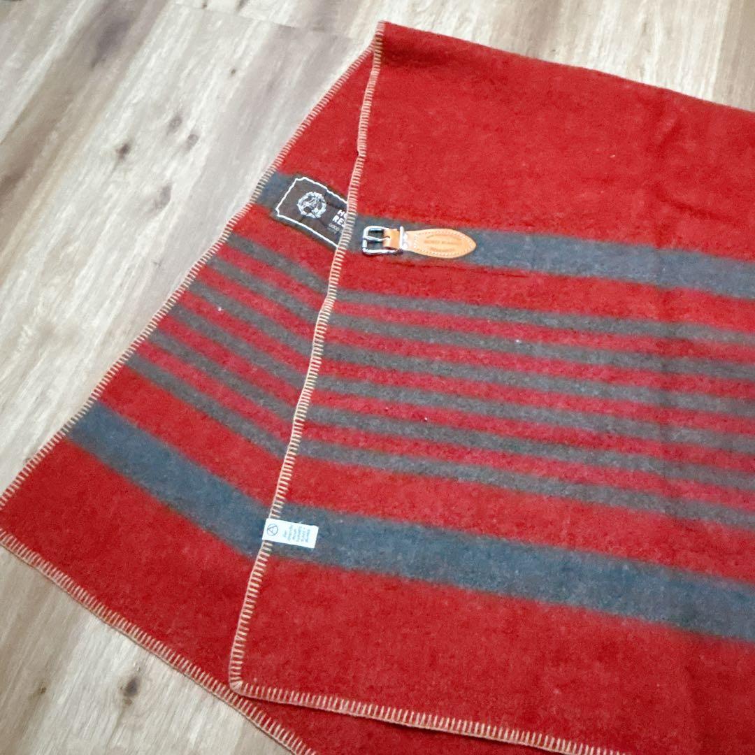 廃盤品✨ホースブランケットリサーチ レッド×グレー ハーフサイズ 1/2