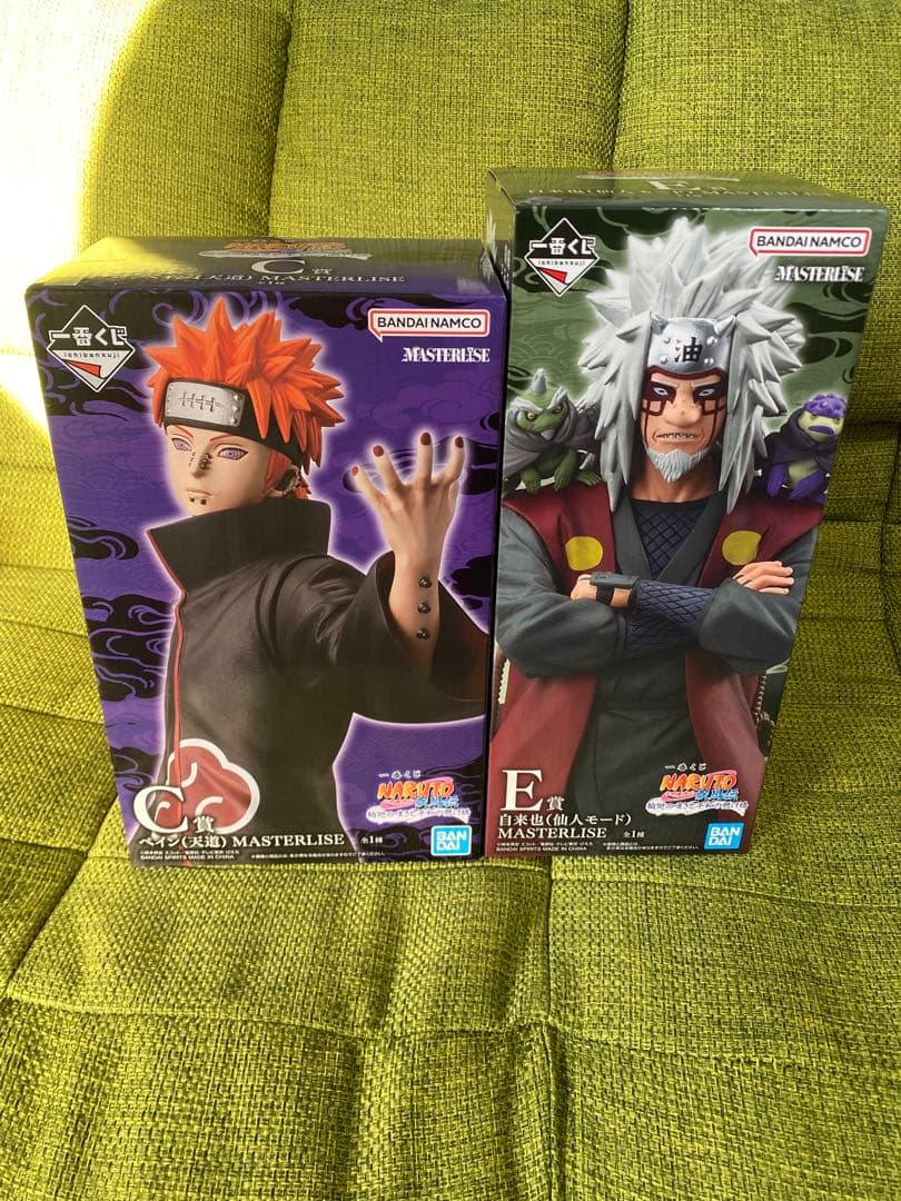 一番くじ NARUTO-ナルト- C賞ペイン E賞自来也 G賞、他下位賞