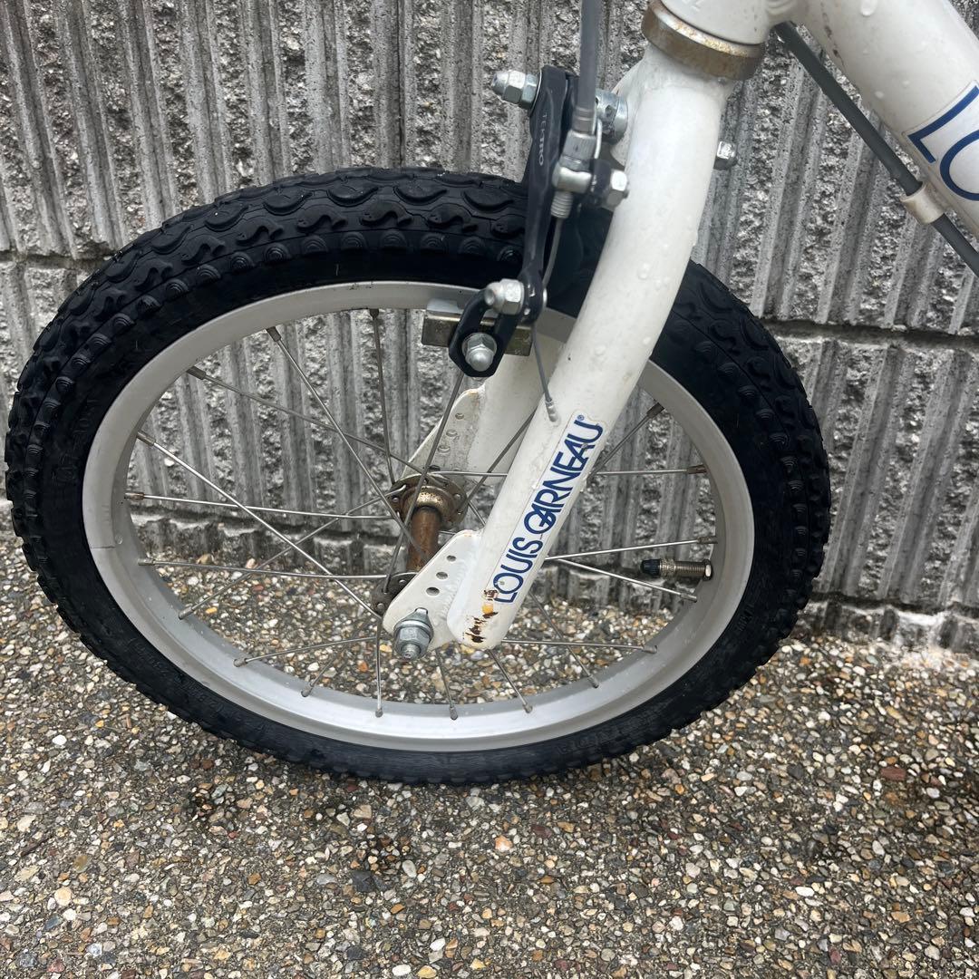 LOUIS GARNEAU 14インチ　子供用自転車 ホワイト
