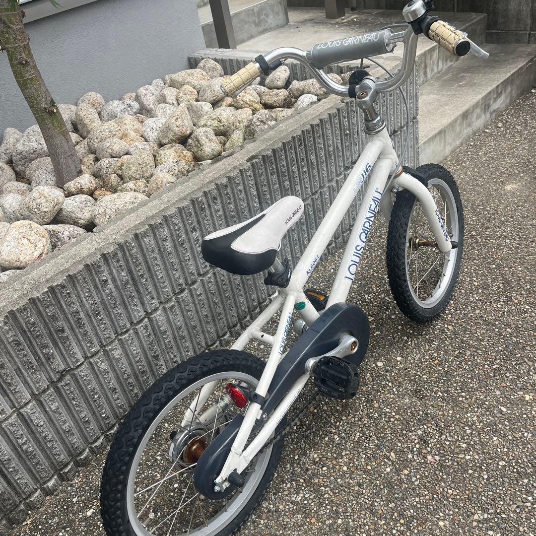 LOUIS GARNEAU 14インチ　子供用自転車 ホワイト