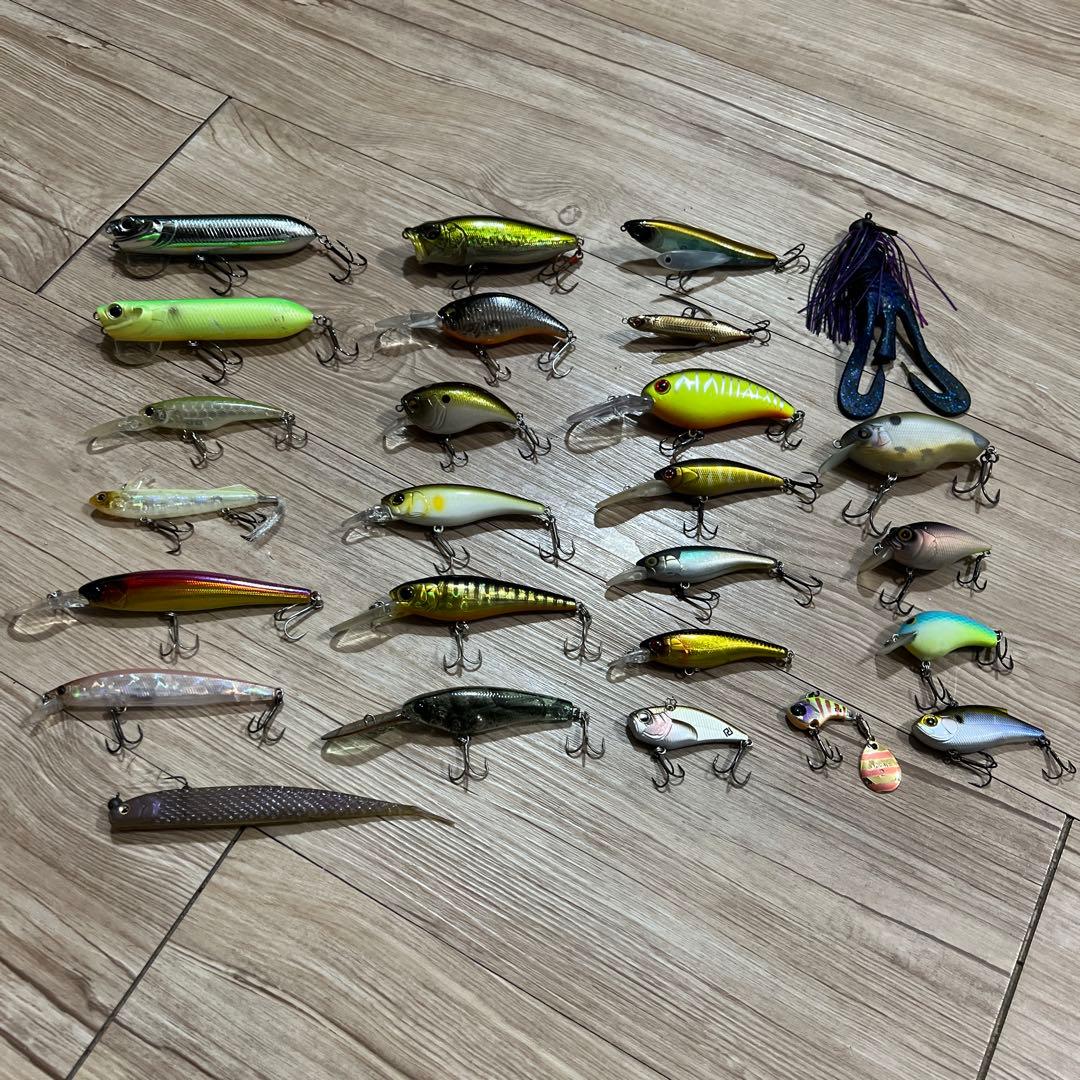 バス釣り引退 ルアーセット26個