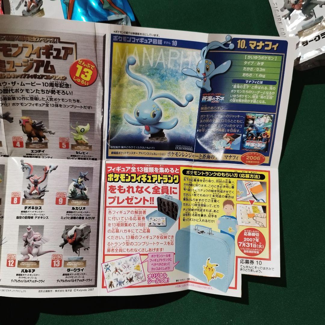 ポケモンフィギュアミュージアム 海洋堂 全13種 ＆トランク コンプリート