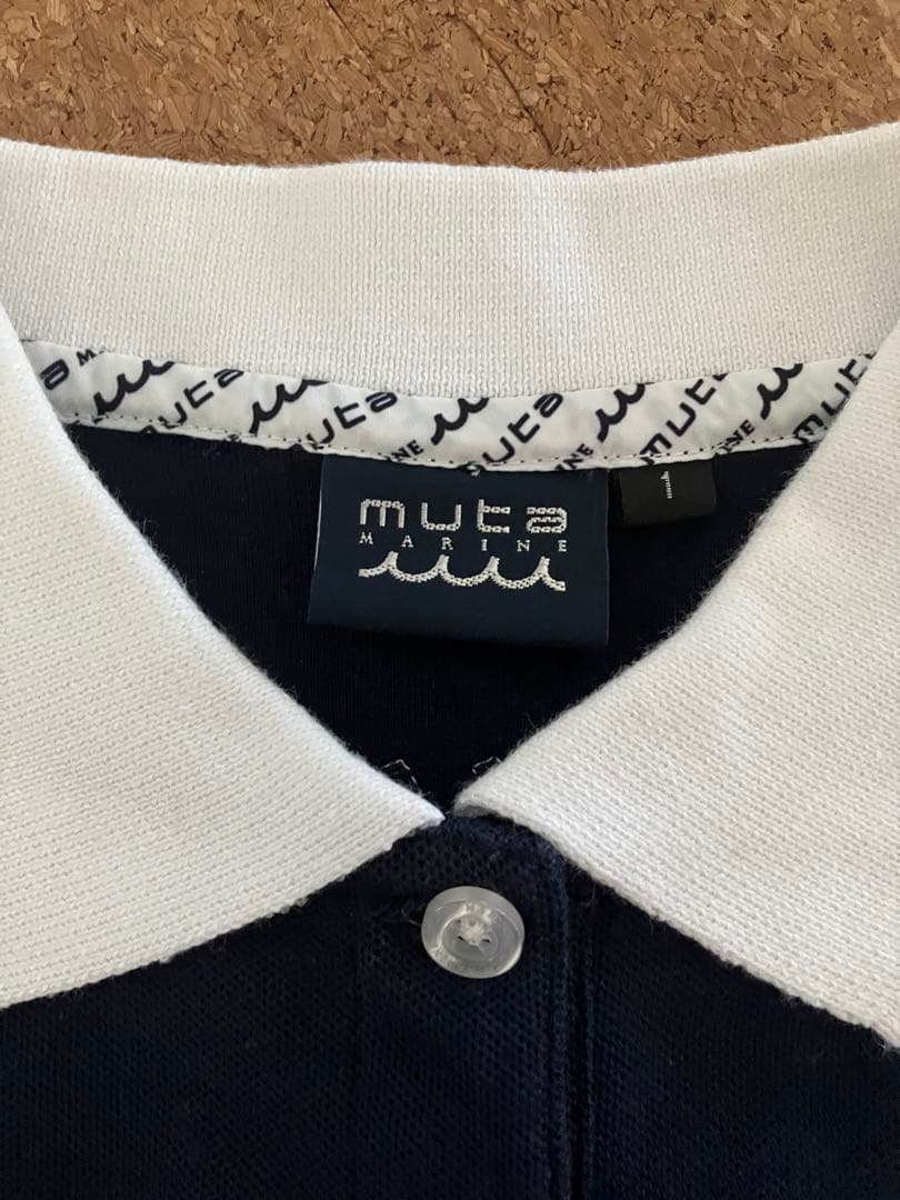 美品　ムータマリン　muta MARIN ノースリーブトップス　ゴルフ　S