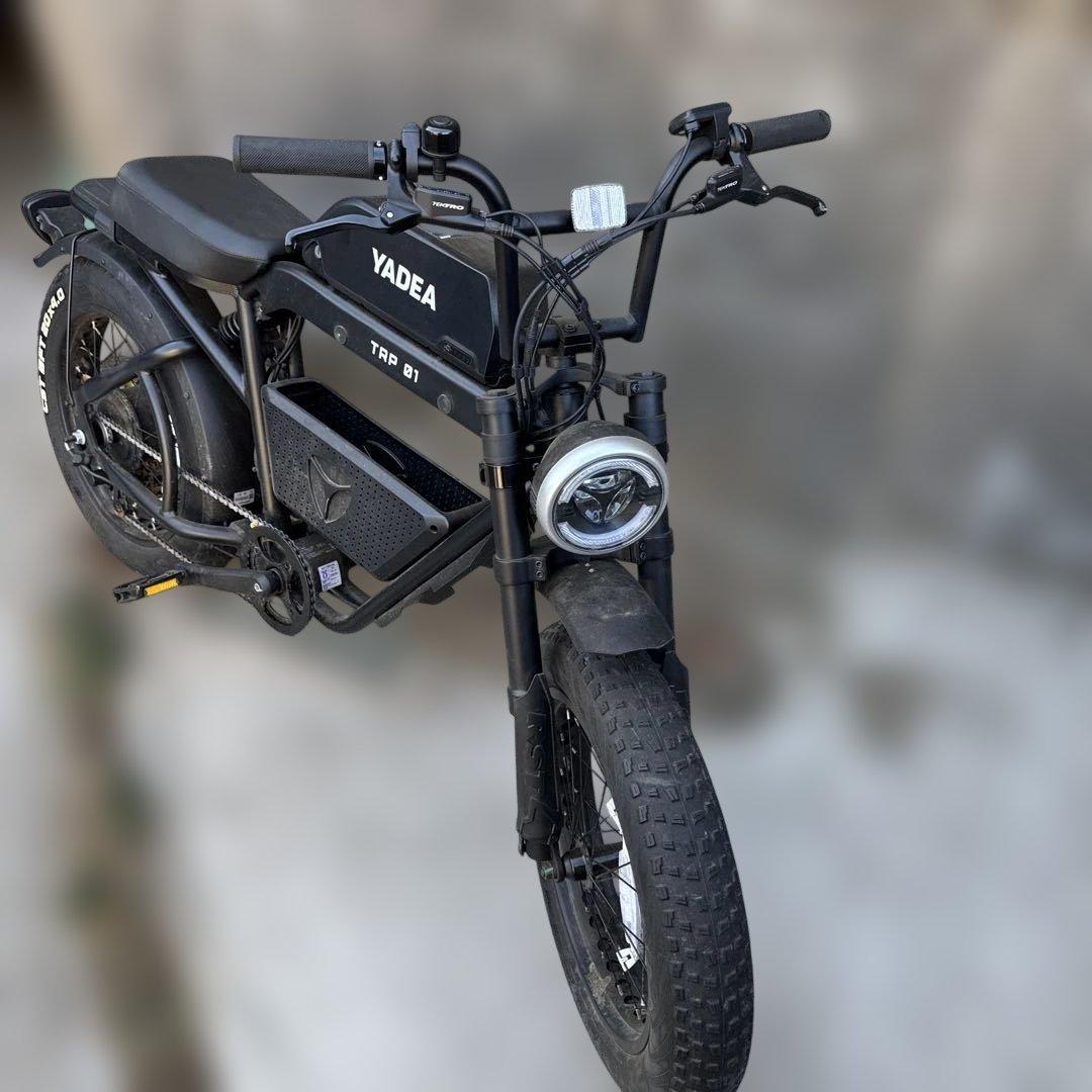 YADEA TRP-01 ブラック電動アシスト自転車