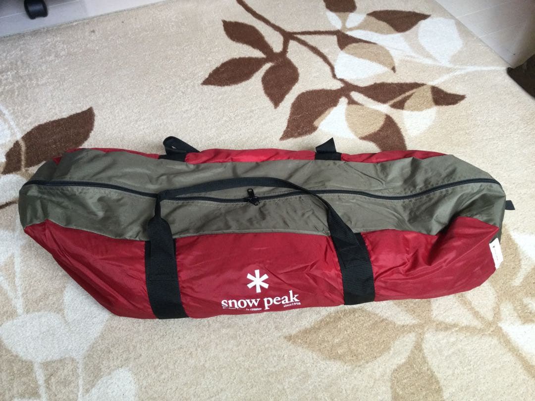 希少HDタープレクタM tp-541GYエンジ×グレー　スノーピーク