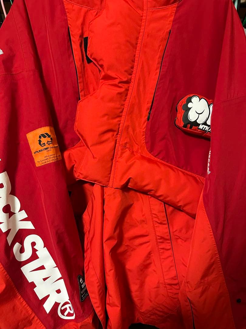 マウンテンロックスター25-26 上下XL　FIERY