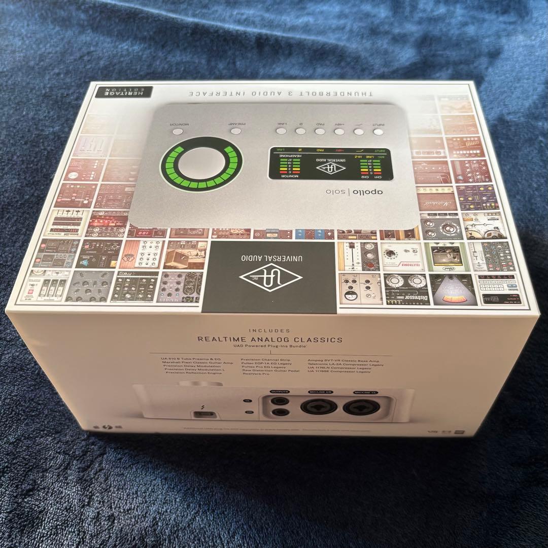 Apollo Solo Thunderbolt 3 オーディオインターフェイス