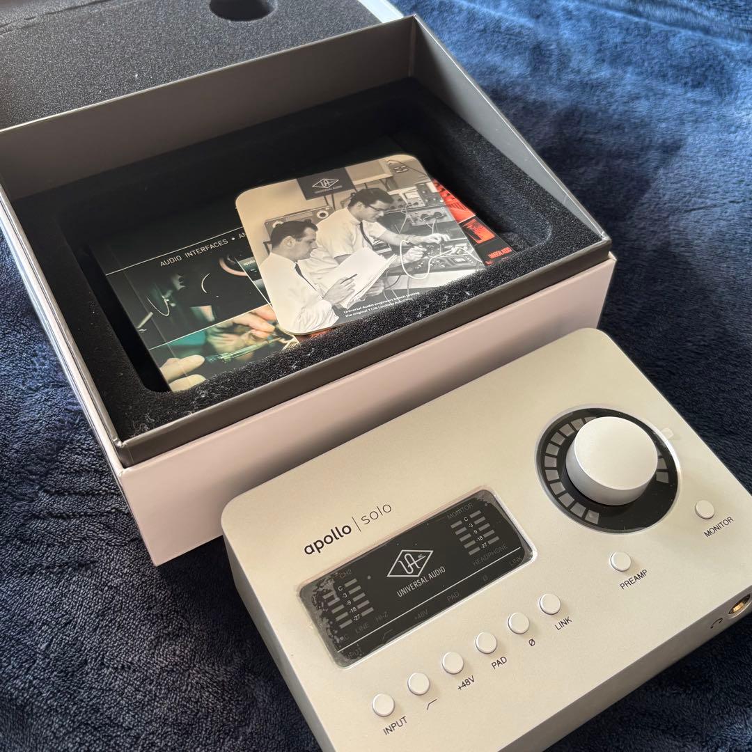 Apollo Solo Thunderbolt 3 オーディオインターフェイス