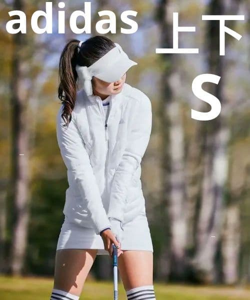 【新品S】adidas アディダスゴルフ秋冬物ジャケット&スカート　セットアップ