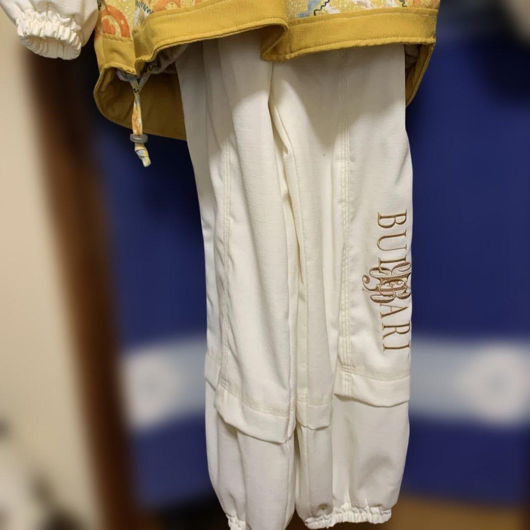 約30年前レトロ　90年代　ブルガリ　スキーウェア上下セット超美品Lサイズ