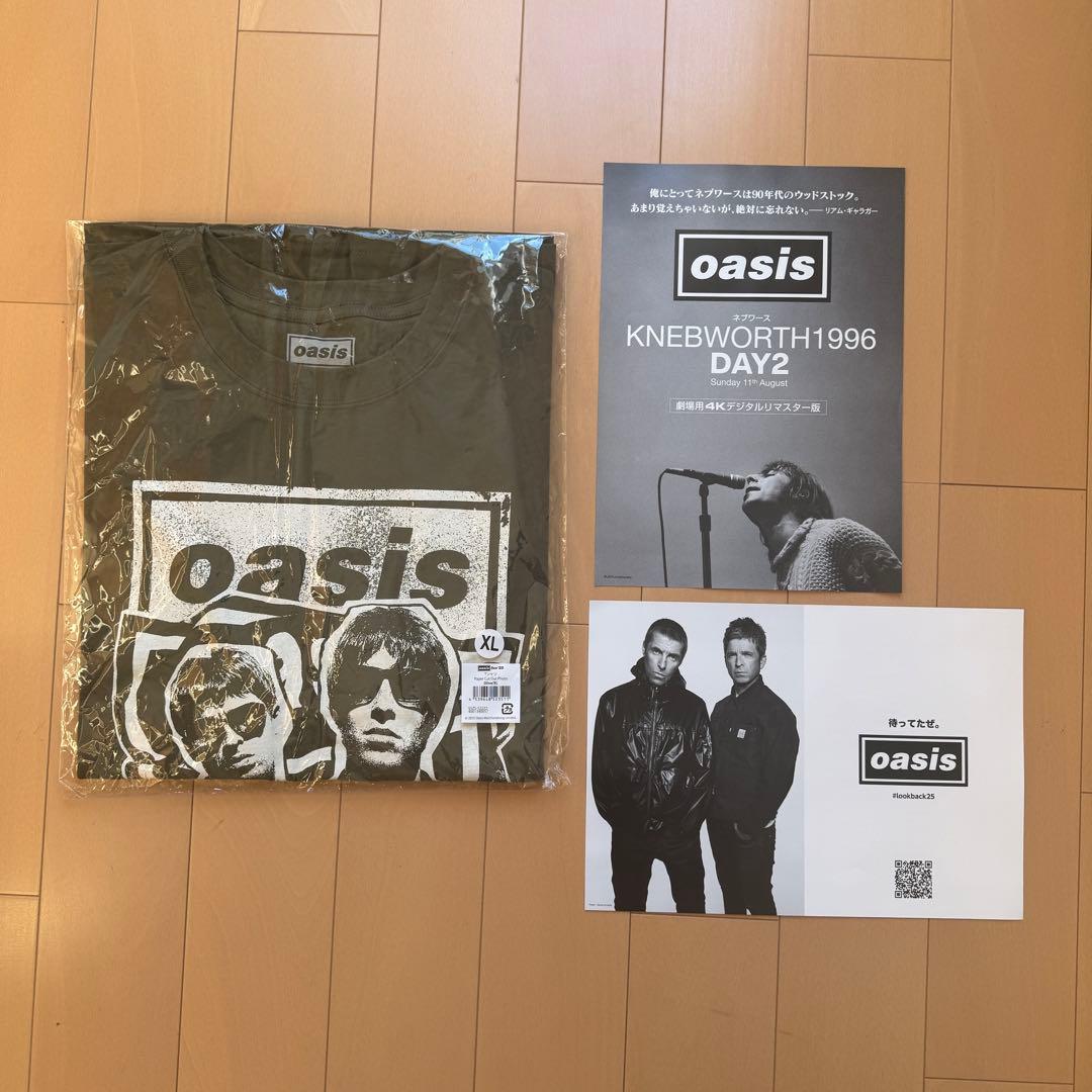 完売品 Oasis Tシャツ XLサイズ Paper Cut Out Photo