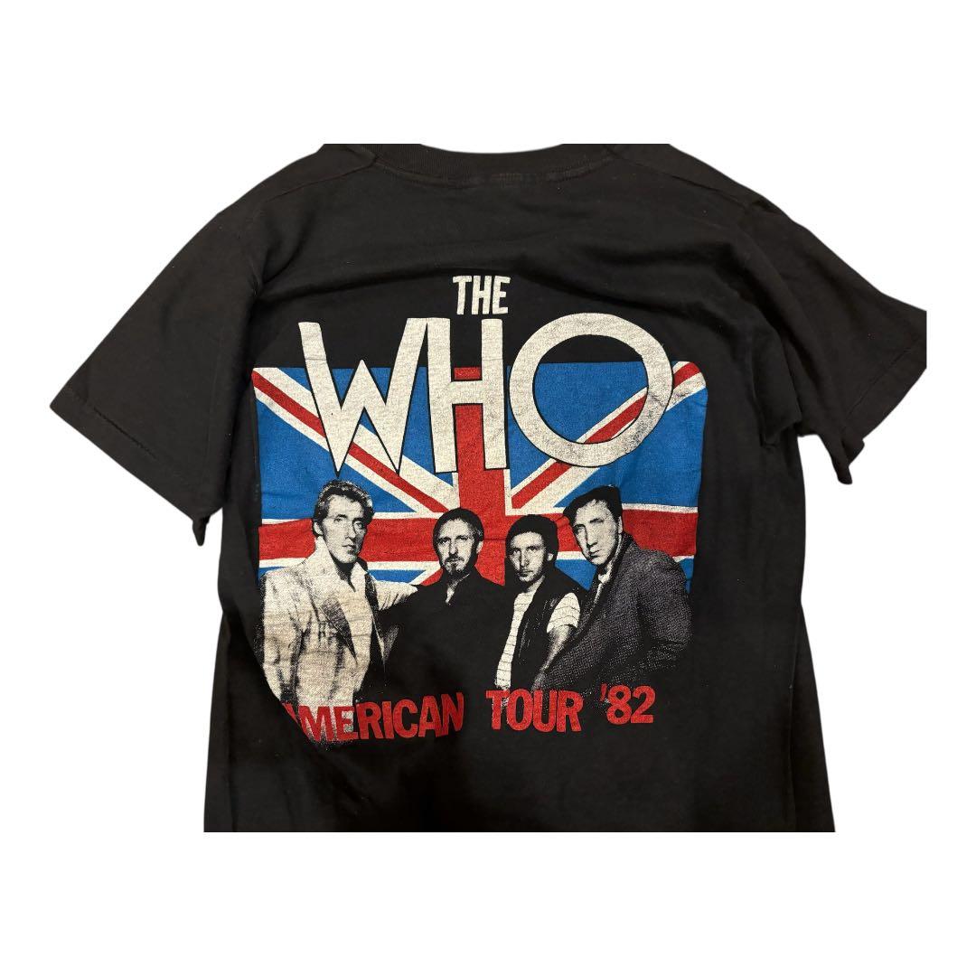 美品◎\"82 ピンテージ THO WHOザ フー 北米ツアーT パキ綿 S相応◎