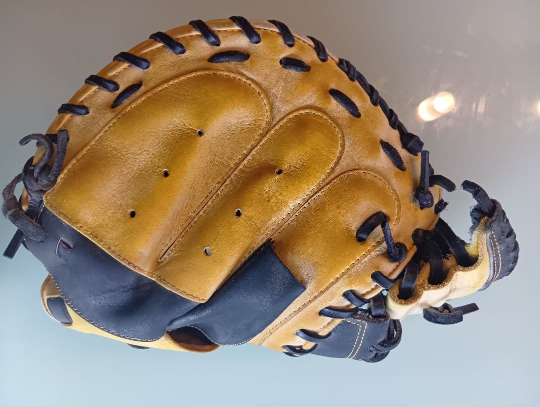 プロフェッショナルモデル 軟式グローブ イエロー/ブラック　一般