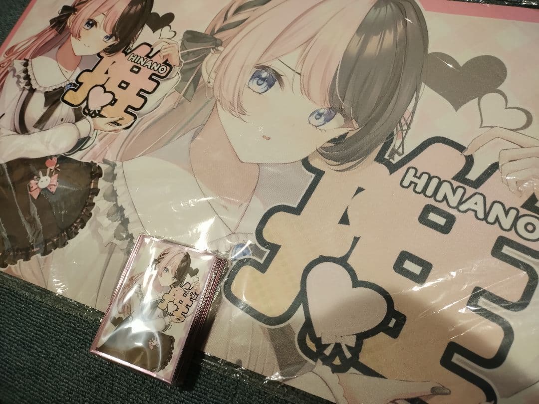 ぶいすぽ 橘ひなの ひなーの 推し スリーブ プレマ プレイマット 白詰草