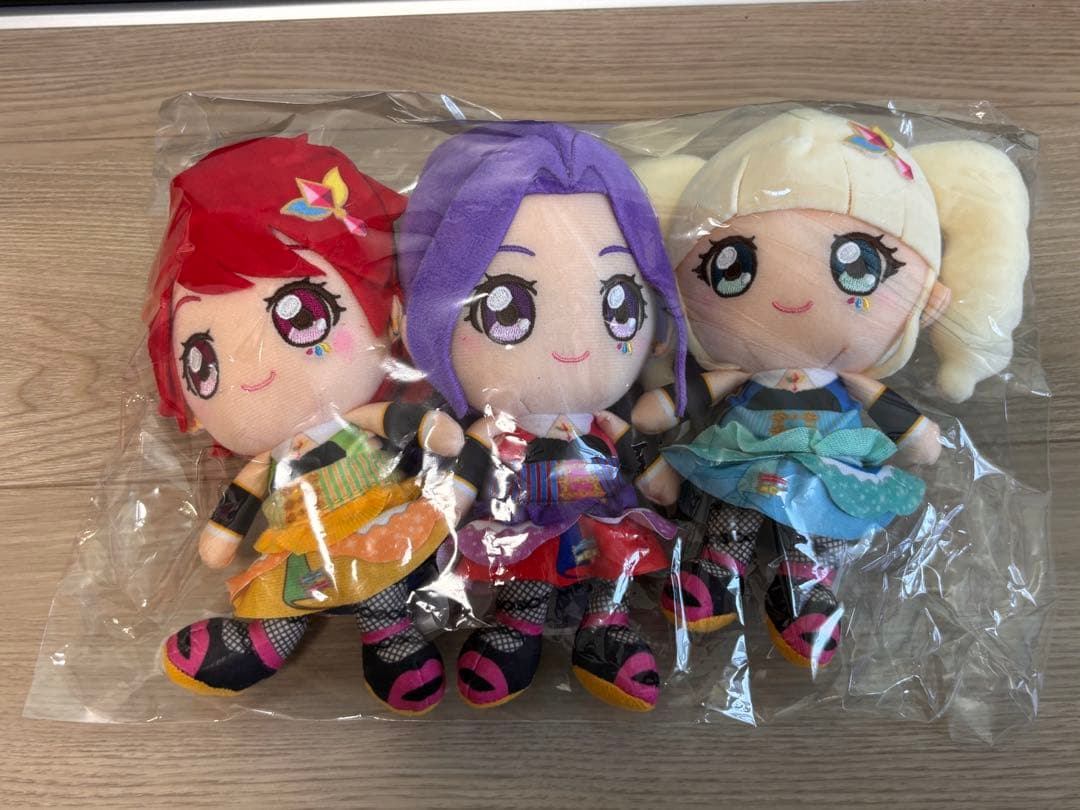 アイカツ トライスター ユニットChibi ぬいぐるみ