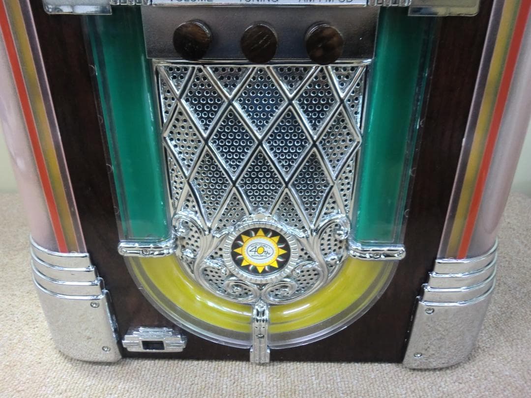 【中古・現状品】丸美屋『のりのり♪ジュークボックス』CDラジオ 平成レトロ