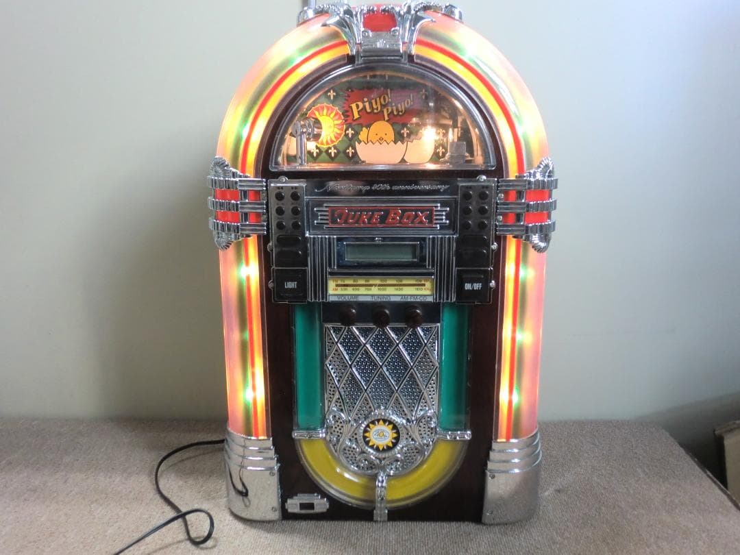 【中古・現状品】丸美屋『のりのり♪ジュークボックス』CDラジオ 平成レトロ