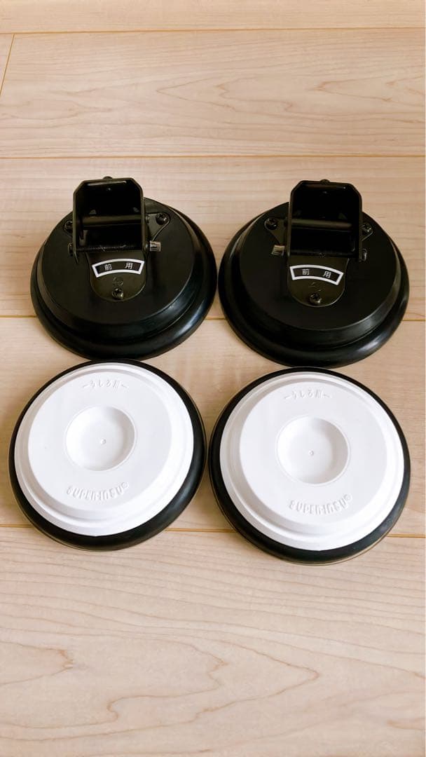 【新品未使用】ピアノ防振対策　スーパーピアノストップ　S-041 UP用ブラック