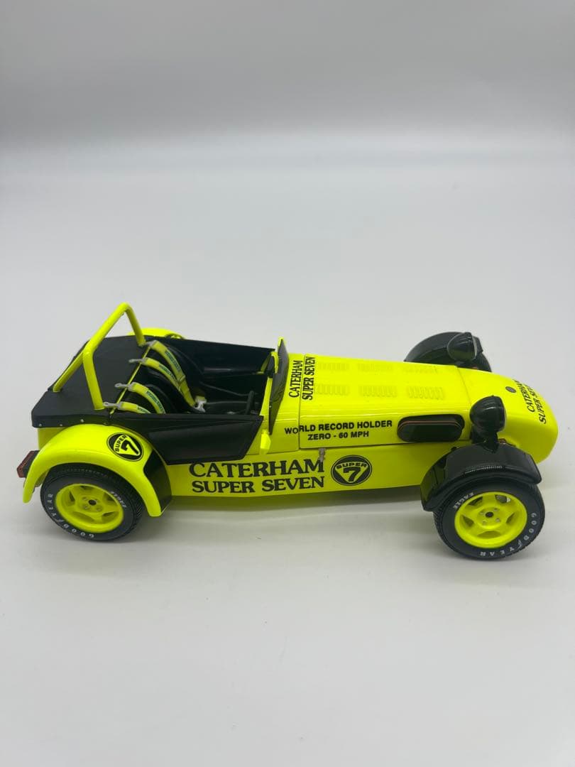 No416ミニカー1/18箱ありCATERHAM SUPER SEVEN JPE