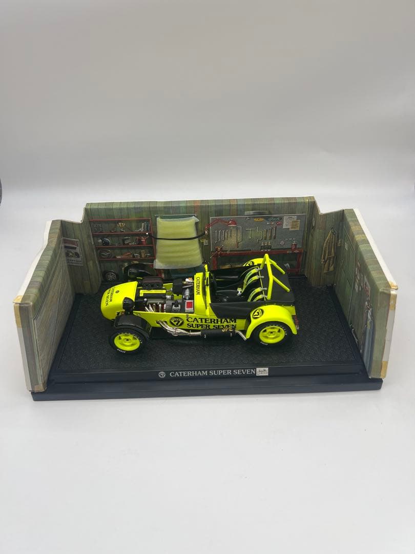 No416ミニカー1/18箱ありCATERHAM SUPER SEVEN JPE