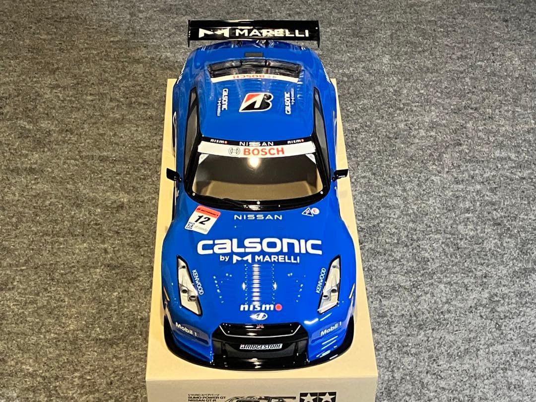 タミヤ ラジコン RC 日産 GT-R R35 塗装済 スペアボディ