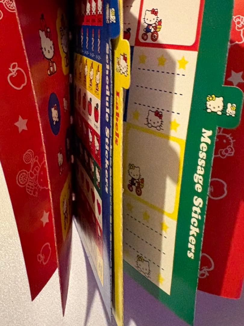 サンリオ　ハローキティ　シール手帳　シール帳　ステッカーブック　平成　当時品