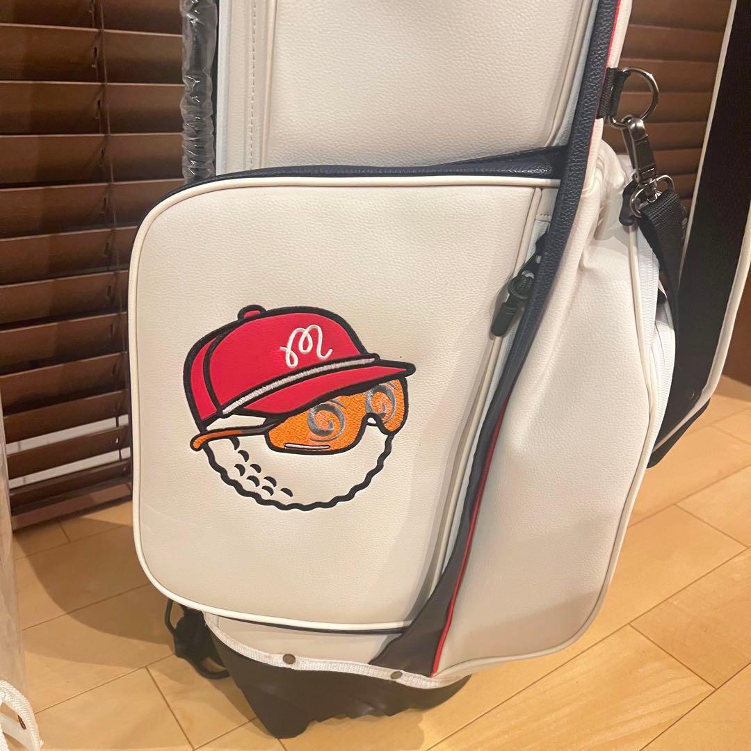 【即発送】完売MALBON マルボンゴルフ キャディバッグ ゴルフバッグ 白