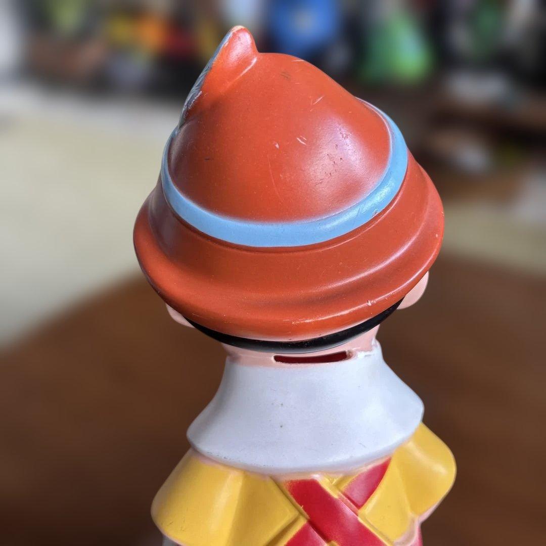 ヴィンテージ　ソフビ　ピノキオ