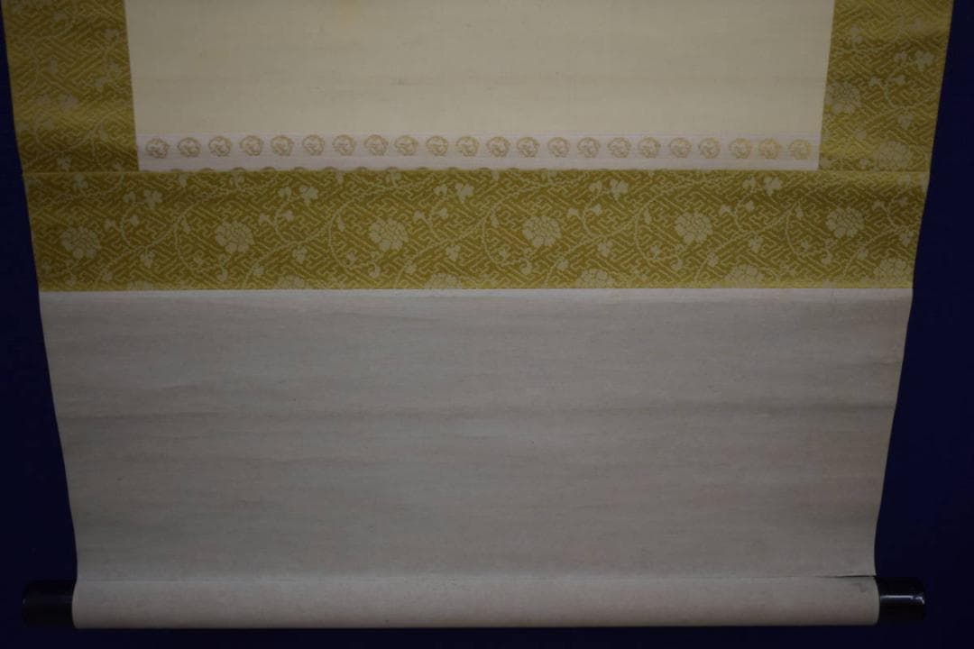 真作/一粒庵/玉泉/小野妹子大臣像図/布袋屋掛軸HJ-297