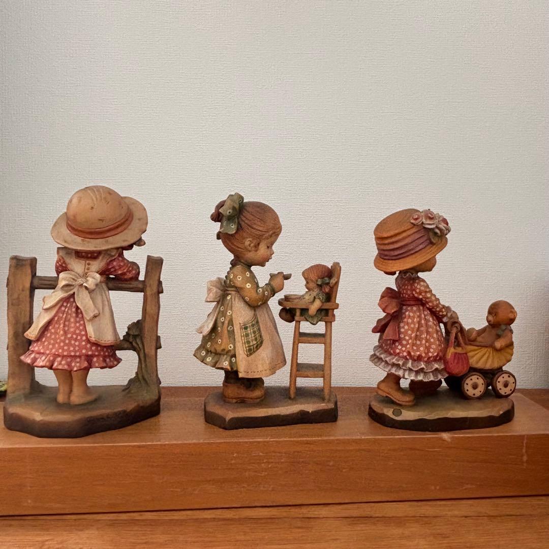 アンリ人形　サラ　ケイ　Sarah Kay 置物 5体セット ANRI 限定品