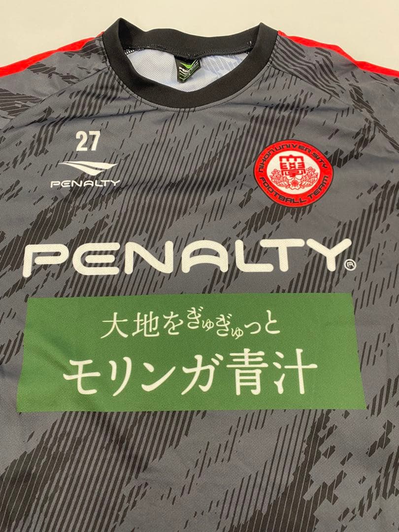 日本大学サッカー部　選手支給品、着用品、超貴重品　PENALTY製　サイズＬ