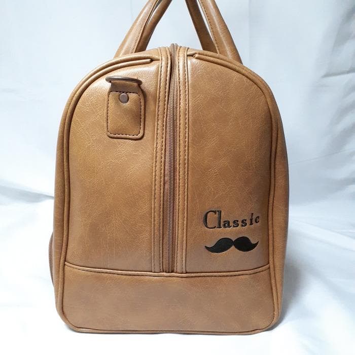 美品 SHERIFF ゴルフ クラシック 2way シューズ収納 ボストンバッグ