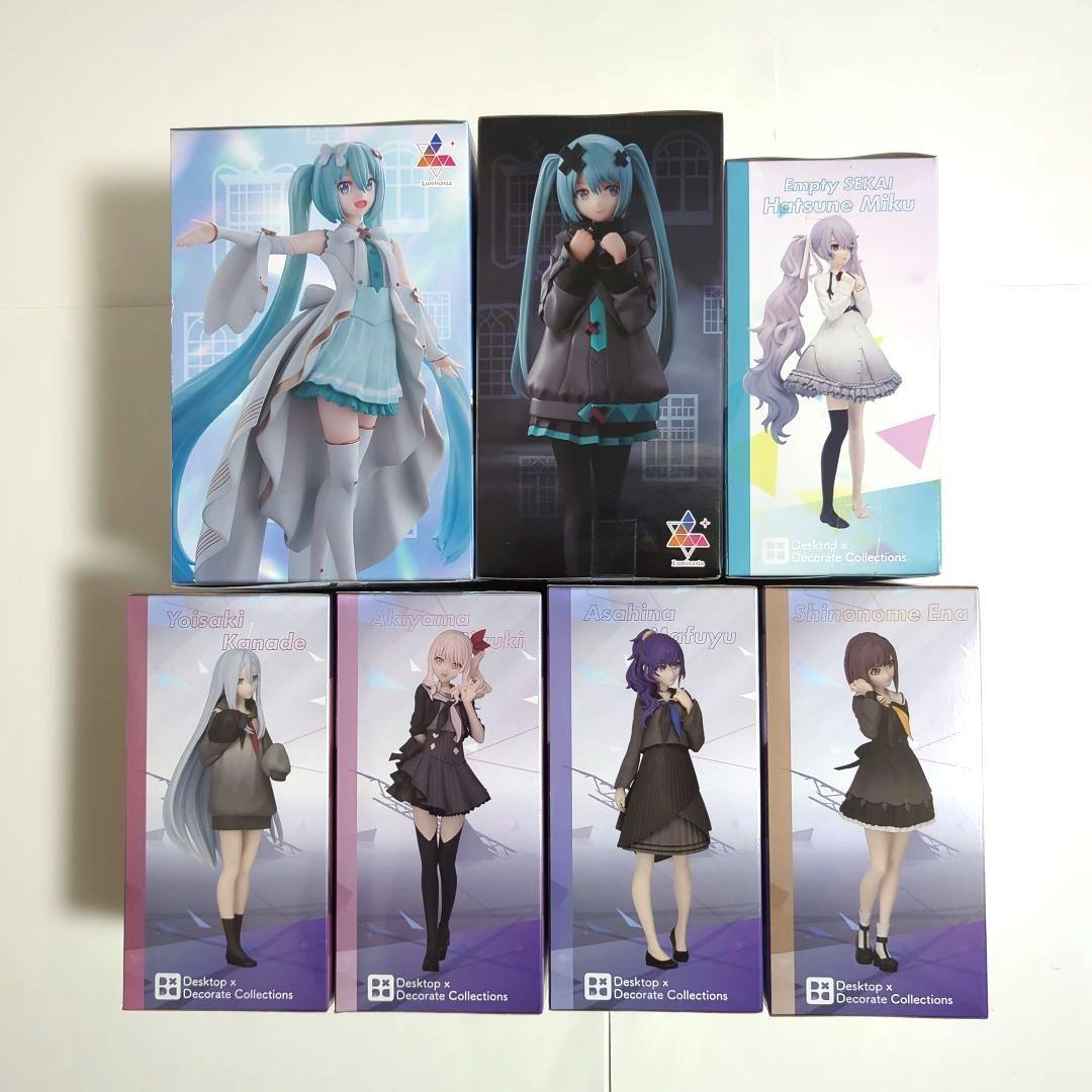 プロセカ 初音ミク 暁山瑞希 宵崎奏 朝比奈まふゆ 東雲絵名 フィギュア