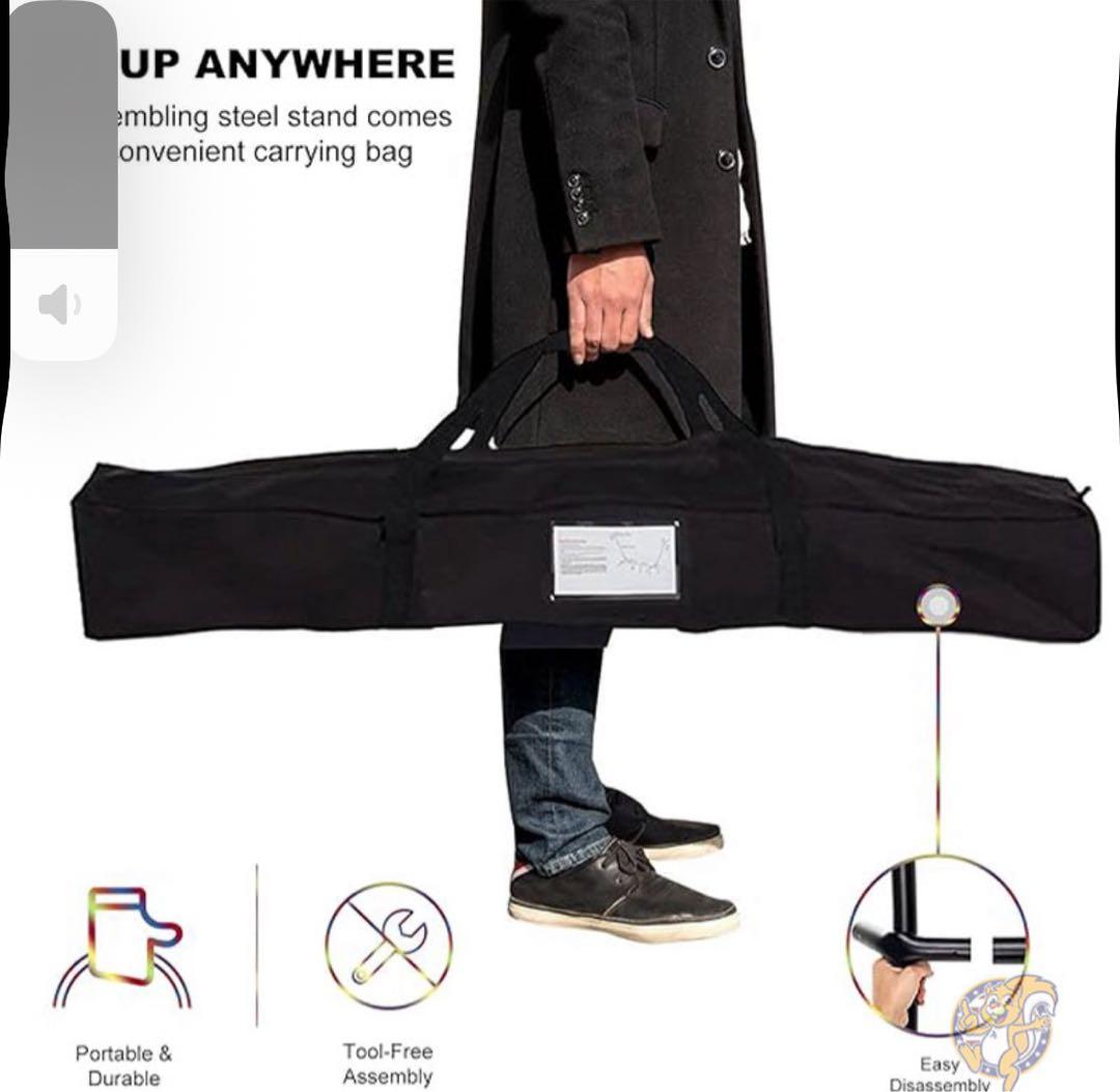 カラフルハンモック スチールスタンド付き